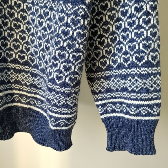 Vintage Northern Reflections Knit Cardigan Sweater Nordic Fair Isle Size Medium - Picture 4 of 10